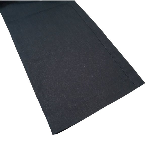 Express Brand “Editor” Dark Blue Denim Flared Leg Pants Size: 2 - Picture 8 of 8